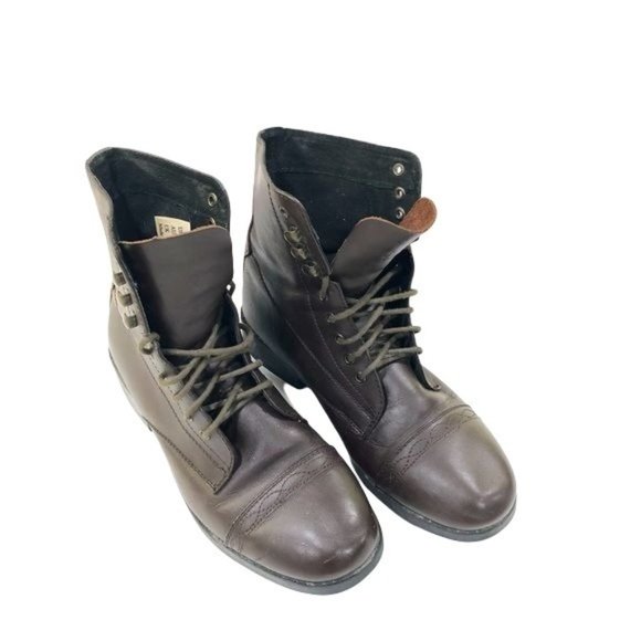 Dublin Shoes Dublin Womens Foundation Laced Paddock Brown Leather